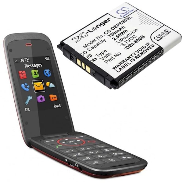 Techtek telefonbatteri - delB09FKBZPZH