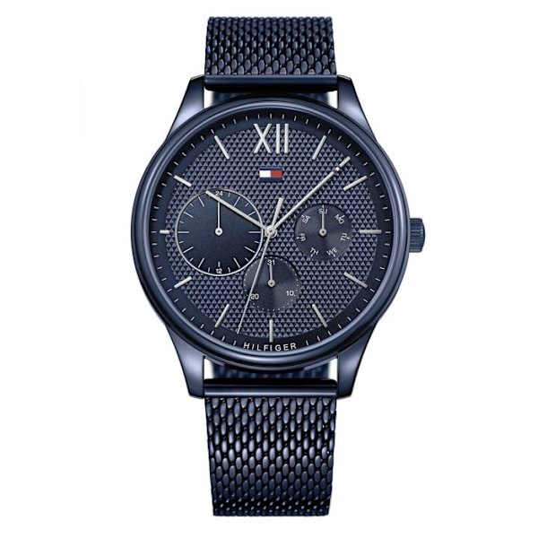 Klocka - Tommy Hilfiger - 1791421 - Rostfritt stål - Blå - Lyx sport Blå