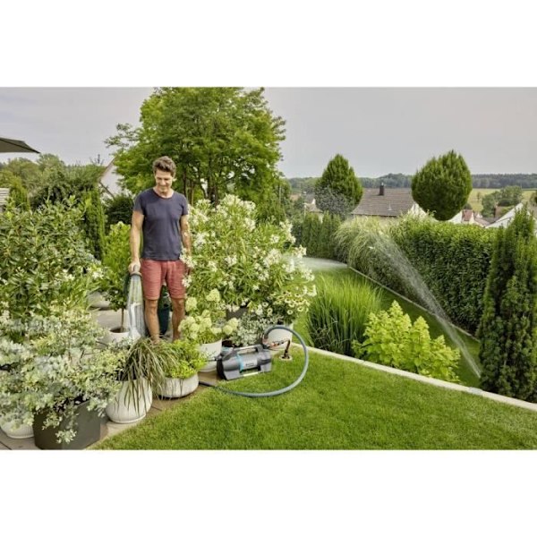 Trädgårdspump - GARDENA - 6300 SilentComfort - 6300 l/h - 49 m - Elektrisk