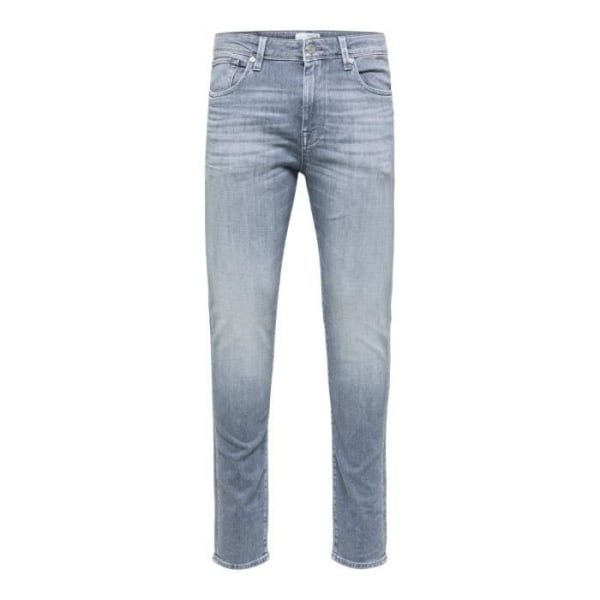 Jeans Selected Slhslim Leon - ljusgrå denim - 30x32 ljusgrå denim 36