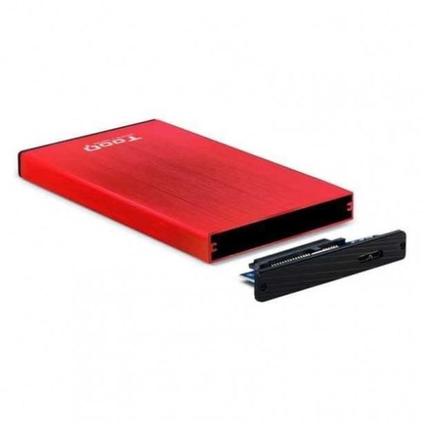 TooQ TQE-2527 2,5" USB 3.0 hårddiskhölje Röd