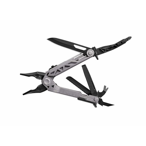Gerber - 1027824 - Center Drive Multifunktionstång med skyddsväska (Global Box), 14 funktioner, 31-003613