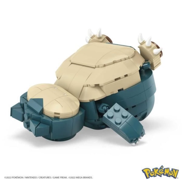 MEGA Pokémon - Snorlax - Byggleksak - 6 år och + - MEGA - HLB70 - BUILDING BRICKS MEGABLOKS LICENS