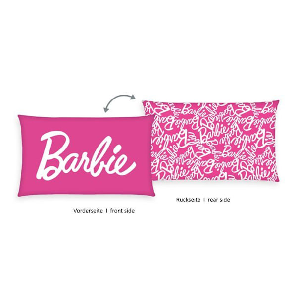 Coussin Herding Coussin Barbie, 30 x 50 cm, Dekorativ och mysigt kuddar för barn, 100% polyester, Mjuk Velboa