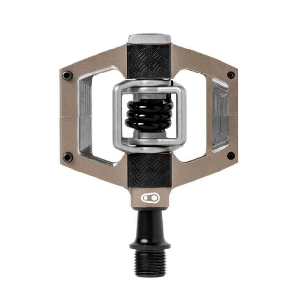 CRANKBROTHERS Mallet Trail Champagne Pedaler - Silver/Svart - One Size - 2 års garanti