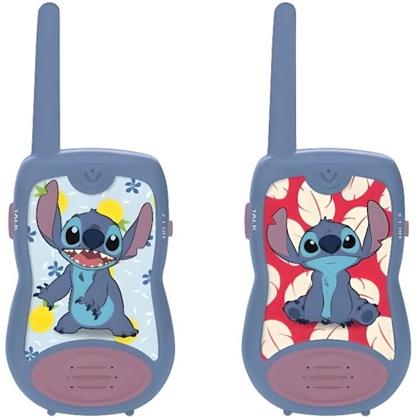 Disney Stitch Walkie-Talkies - LEXIBOOK - 200 m räckvidd - Blå