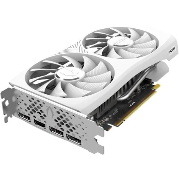 ZOTAC - Grafikkort - Nvidia GeForce RTX 4060 Twin Edge OC Vit 8GB