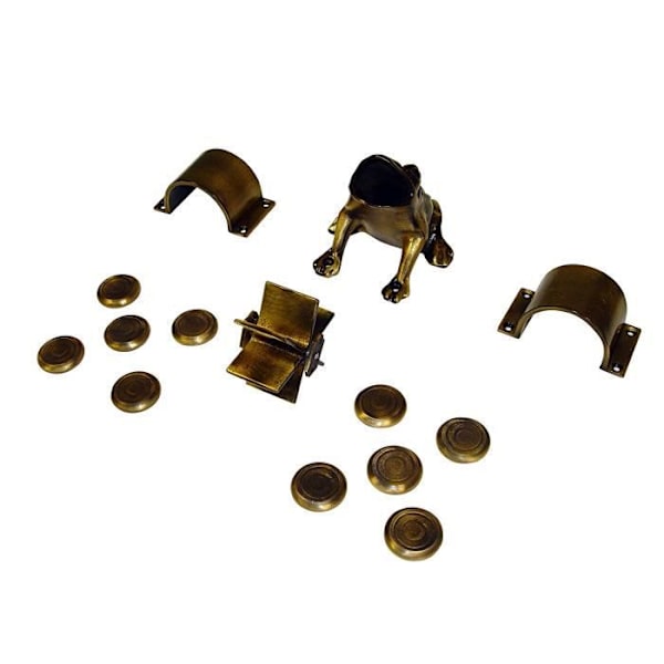 Imex El Zorro Frog Set Patinado Mässing, Guld, M - 71750