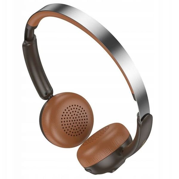 Bluetooth-hörlurar - HOCO - W62 - Brun - Trådlös - Ljud av hög kvalitet brun