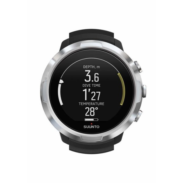 Suunto Dykdator, Dive D5 Dykdator, Svart/Silver, One Size