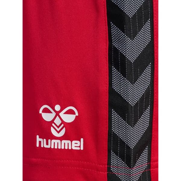 Kort dam Hummel Authentic Pl - röd röd XXL