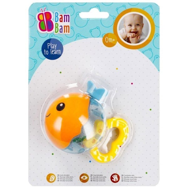 BAM BAM fisk skallra