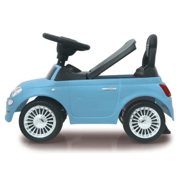 Fiat 500 Blue Slide för barn - JAMARA KIDS - Från 18 månader - Box under sätet