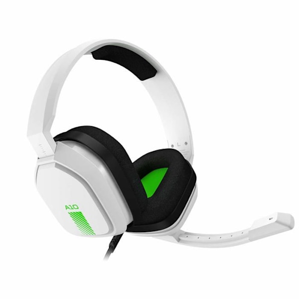 Astro A10 cirkumaural headsetmikrofon Vit och grön Vit och grön Vitt och grönt