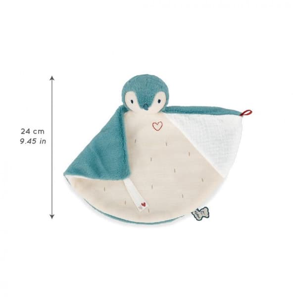 Doudou pingvin - grön - - KALOO - Gosedjur/Doudous - Blå