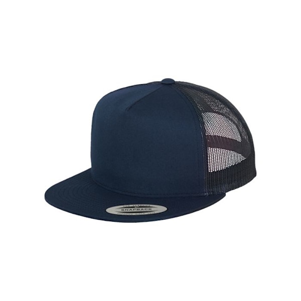 Casquette Trucker 5-Panels - Flexfit - Vit - One size - Casual - Hög tryckkvalitet Vit