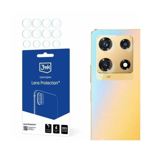 Skydd för kameramål för Infinix Note 30 Pro 3MK (4 delar)