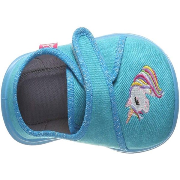 Tofflor - tofflor - Beck tofflor - 300408 - Einhorn, Tofflor för tjejer Turkos 26