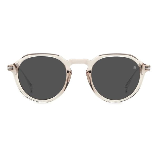 David Beckham DB 1098/S MUD (79U IR) solglasögon - Aviator - Grå - Trendig lera