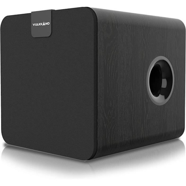 Aktiv subwoofer - Vulkkano - SUB8 - 8 Tum - 80W - Elegant svart finish