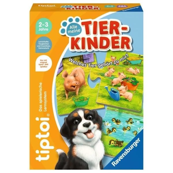 Brädspel - TIPTOI - Alle meine Tierkinder - Blandat - 1 spelare eller fler