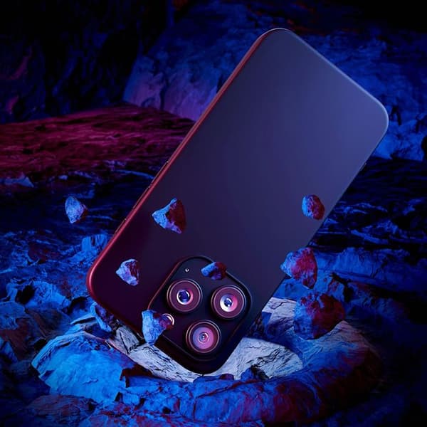 3mk Matt Case Pro för iPhone 16 Pro - Svart Svart