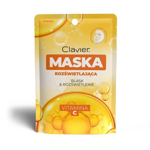Ljusande Ansiktsmask CLAVIER - Vitamin C
