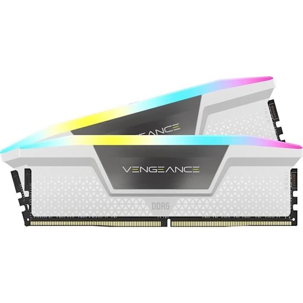 CORSAIR Vengeance RGB DDR5 - 32GB 2x16GB DIMM - 6200MHz - Obuffrad, 36-39-39-76, STD PMIC, XMP 3.0