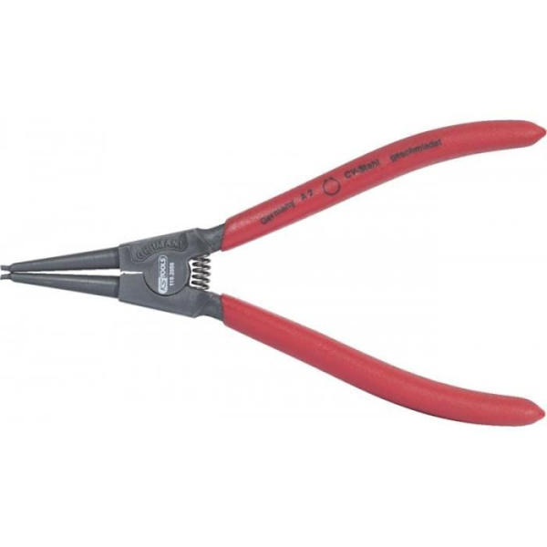 KS TOOLS 119.2056 Circlips® tång utvändigt rak, L.175 mm