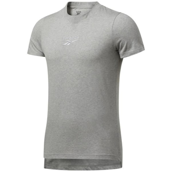 T-shirt - Reebok - Training Essentials - Herr - Fitness - Ljunggrå - Korta ärmar - Andas Ljunggrå XXXL