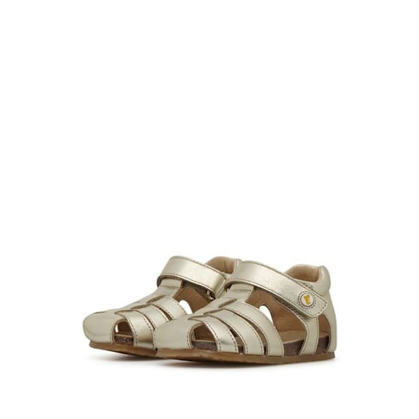 Sandaler - Falcotto Barefoot Boys Girls Alby Sandal, Platinum, 20 EU Guld platina 20