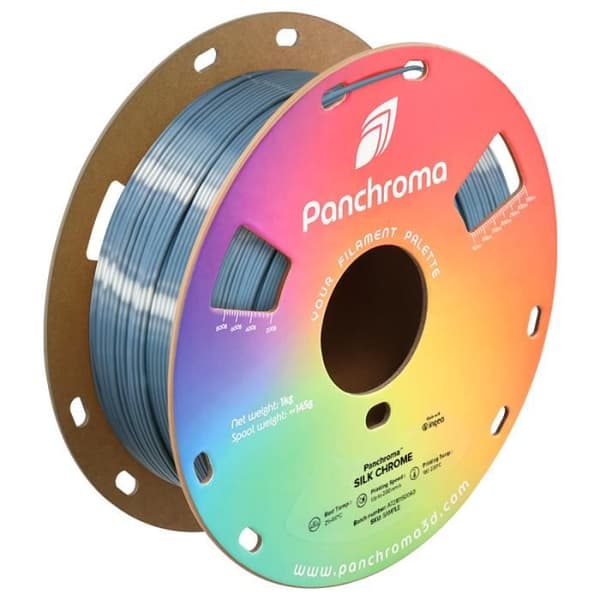 Polymaker PolyTerra PLA [Silk Chrome]