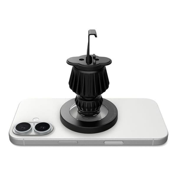Stöd för bil - SPIGEN - Magsafe - Silver - Plast - För ventilationsgaller Pengar