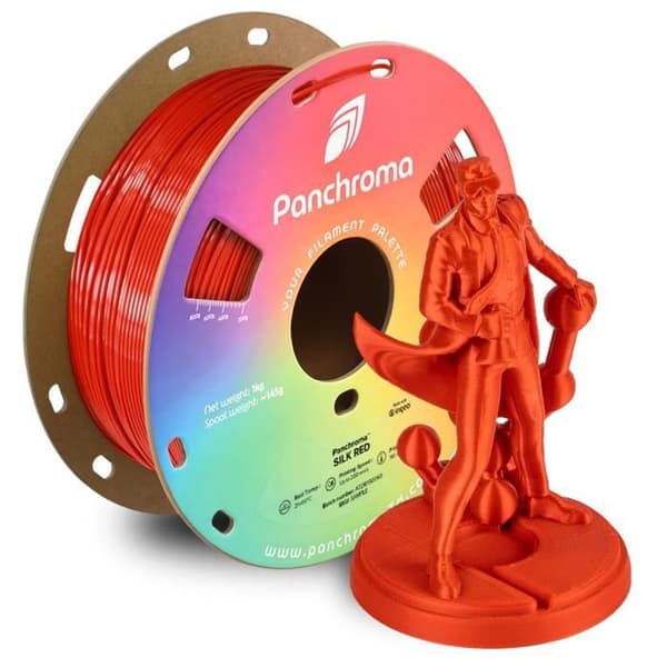 Polymaker PolyTerra PLA [Silk Röd]