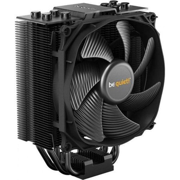 BE QUIET Dark Rock SlimFan/Kylare - Processor - 1 x 120 mm - 1 - 23,6 dB(A) Buller - Oljebadslager Svart