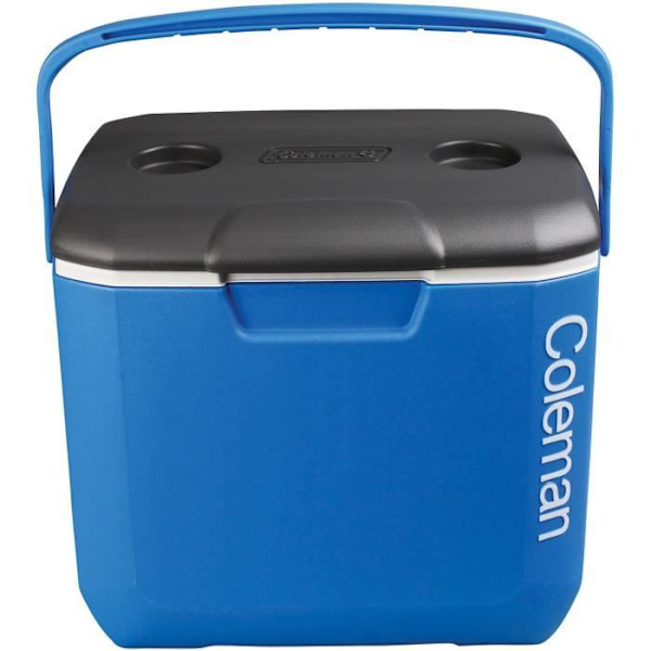 Kylbox - COLEMAN - Prestanda 30 QT - Isolering av PU-skum - 2 dagars förvaring - Kompakt Svart