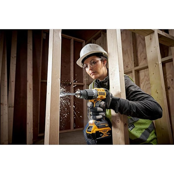 DEWALT XR 18V 5Ah Li-Ion hammarborr/skruvdragare - DCD805P2T-QW