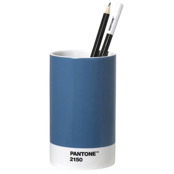 Pennhållare - PANTONE - Porslinsblå - 11 x 5 cm - Unisex - 355 gram blå