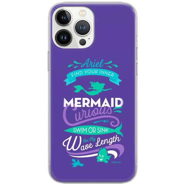 Mobilfodral för Iphone 11 Original och officiellt licensierad Disney Ariel 002 Lila