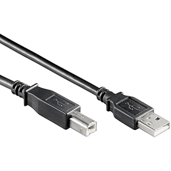 USB-kabel - EFB Elektronik - K5255SW - 0,5 m - USB A - USB B - 2.0