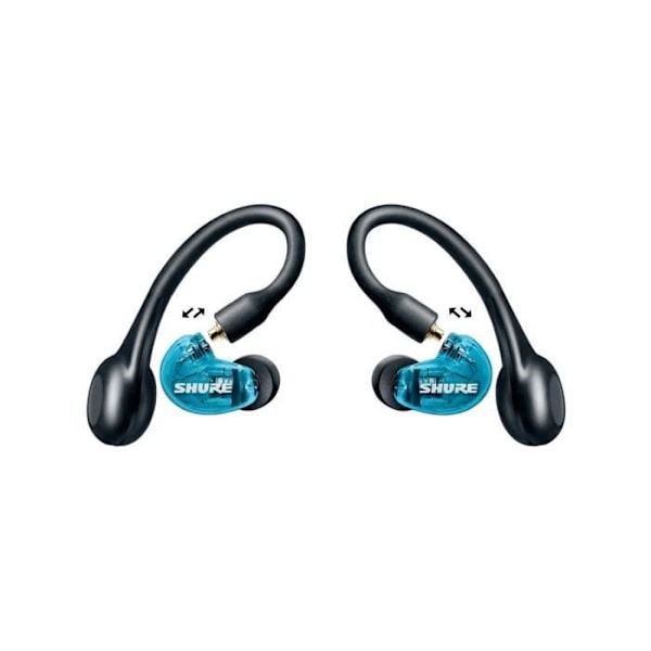 True Wireless Headphones - Shure - Aonic 215 Gen 2 - Blå - Svetttålig - In-ear Blå