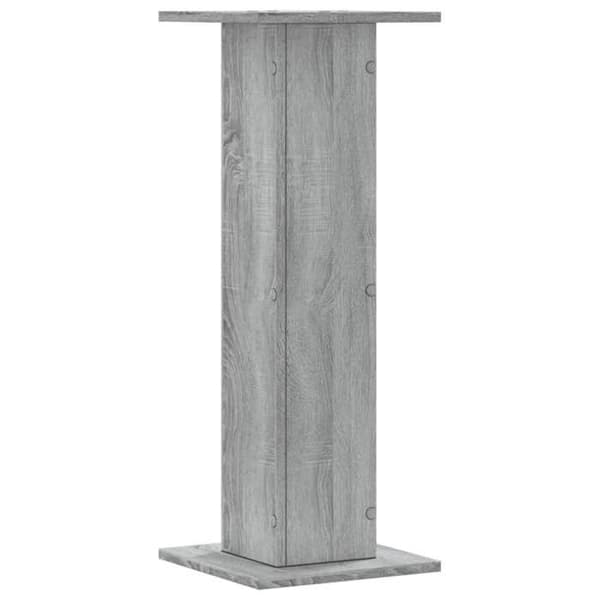 vidaXL Ställ för växter 2 st sonoma grå ingenjörsmaterial, blomställ, krukställ, växtställ 3307869