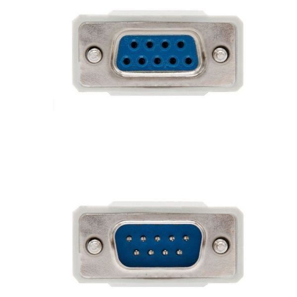 Kabel NANOCABLE 10.14.0202 PUERTO SERIES DB9 RS232 1.8 M - - - NANOCABLE