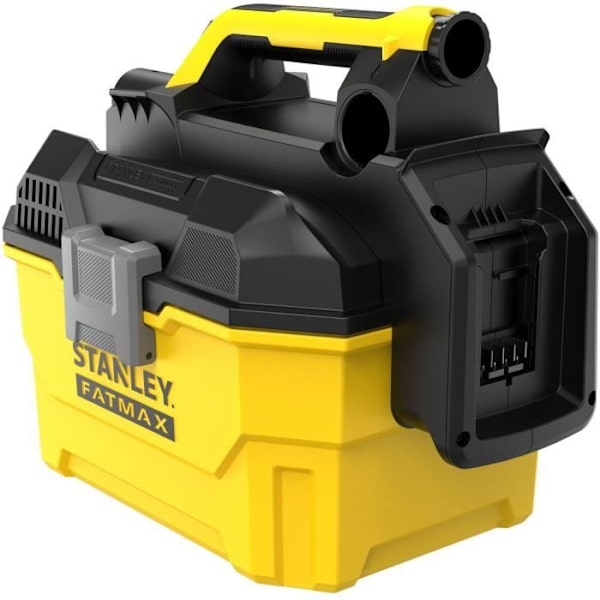 Vatten- och dammdammsugare - STANLEY FATMAX V20 - SFMCV002B-XJ - Litium 18V - Utan batteri Gul