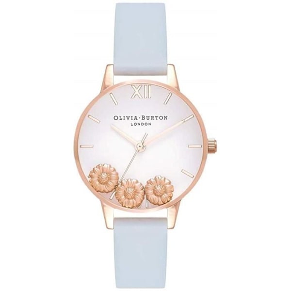 Klocka - Olivia Burton - OB16CH04 - Analog - Äkta läder - Rose guld 30mm Rose guld