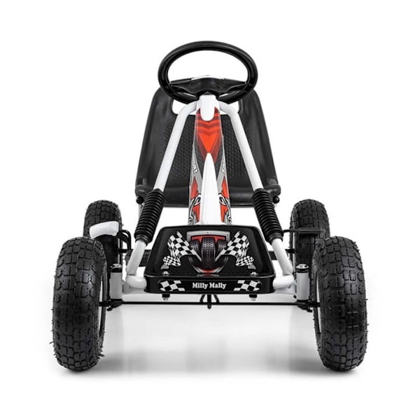 Pedalgo-kart Thor Vit Vit