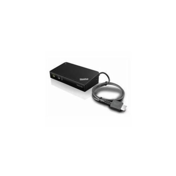 GENERIQUE 0889800394348 - KVM SWITCH - Lenovo 40A40090IT docks svart (ThinkPad OneLink+ Docking Station ingår