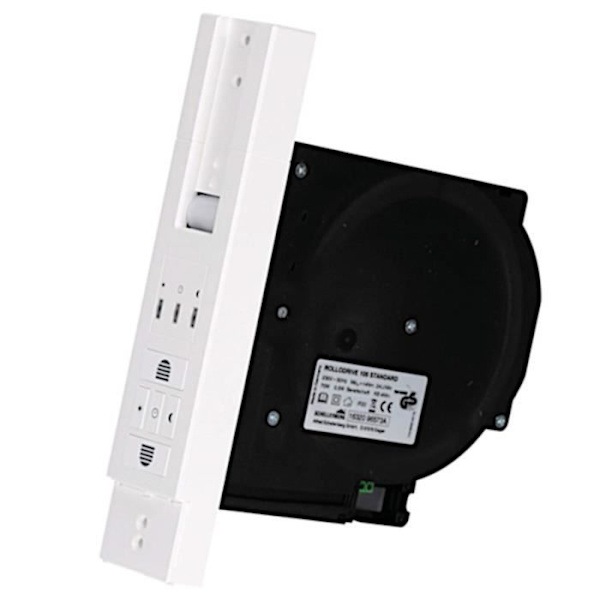 Schellenberg Standard Rollodrive 105 Elektrisk persiennrulle Vit - 22710