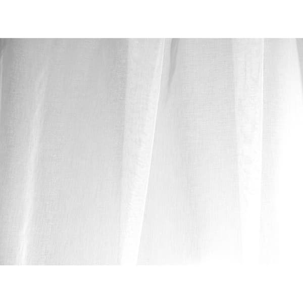 Voile 140 x 240 cm Vit Vit