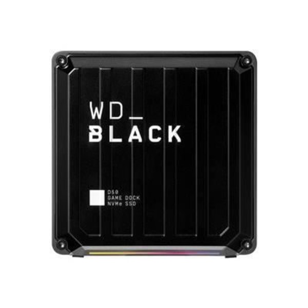 WD Black D50 1TB NVMe SSD Gaming Dock - Western Digital - Thunderbolt 3, Gigabit Ethernet, USB 3.2